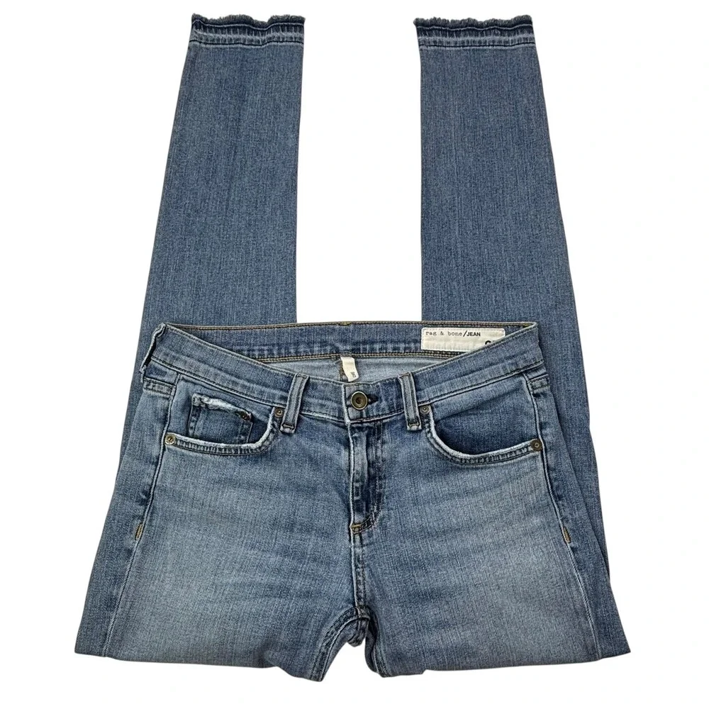 Rag & Bone FREEMONT Dre Slim Ankle Jeans Womens‎ Size 25 Actual 27"Wx29"Inseam - Picture 3 of 16
